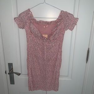 Light pink tight dress